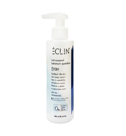 Eclin Lait Corporel Hydratant Quotidien 72h 200ml