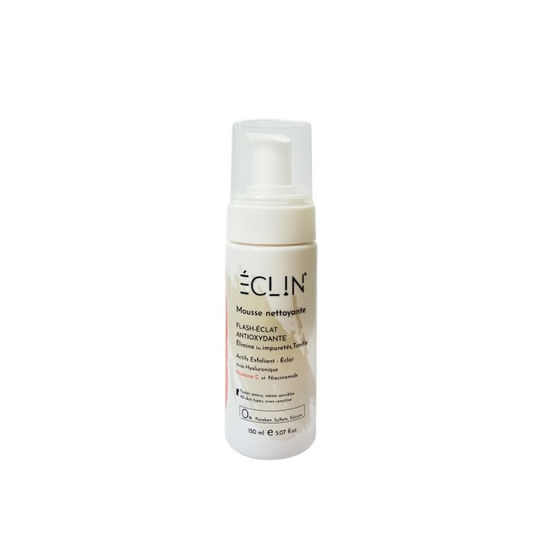 Eclin Mousse Nettoyant Flash Eclat 150ml
