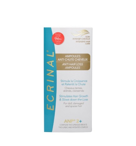 Ecrinal – Ampoules cheveux à l’ANP2+ – 8x 5ml
