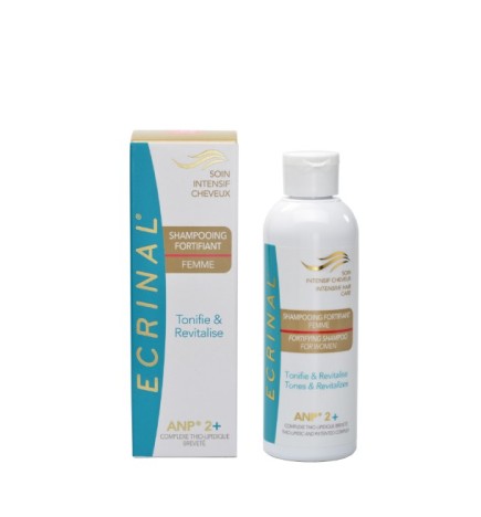 Ecrinal – Shampooing Femme Soin intensif cheveux à l’ANP2+ – 200 ml