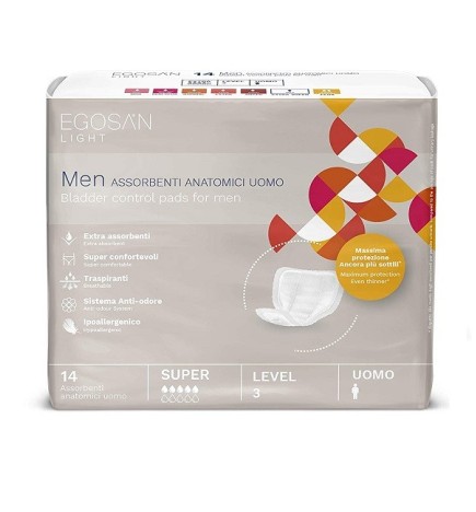 EGOSAN Man Level 3 Incontinence 14 Couches