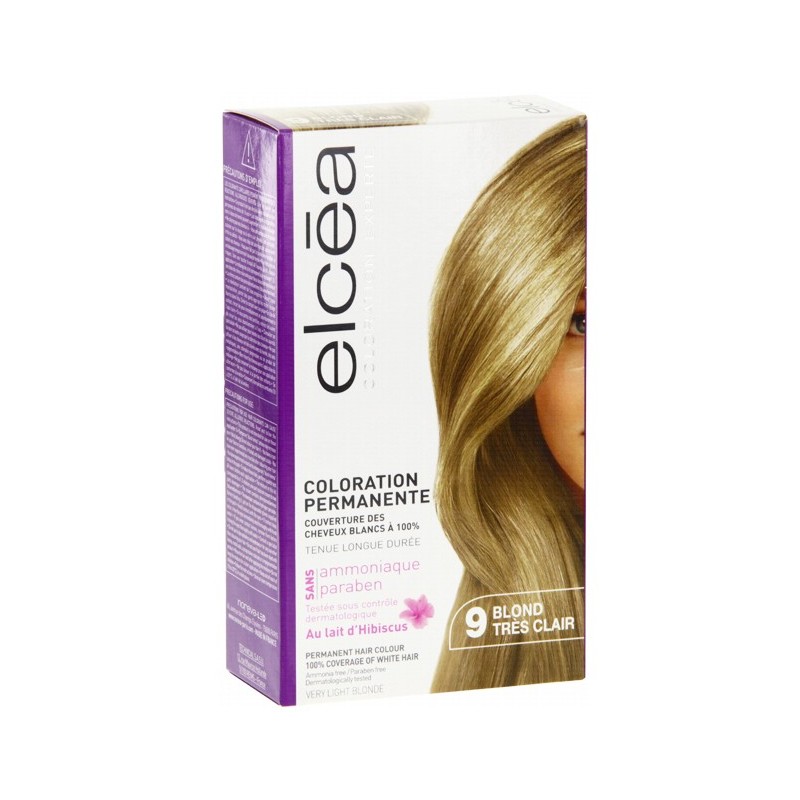 Elcea Coloration Blond Tres Clair 9