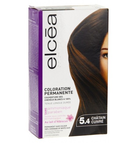 Elcea Coloration Experte – Châtain Cuivré 5.4