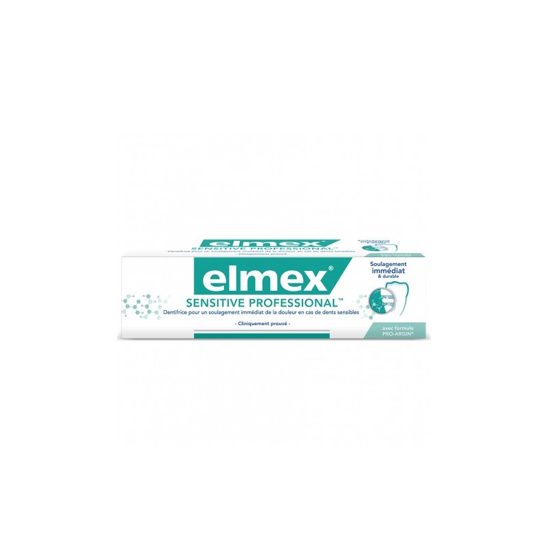 Elmex Dentifrice Sensitive Professinal Blancheur 75ml