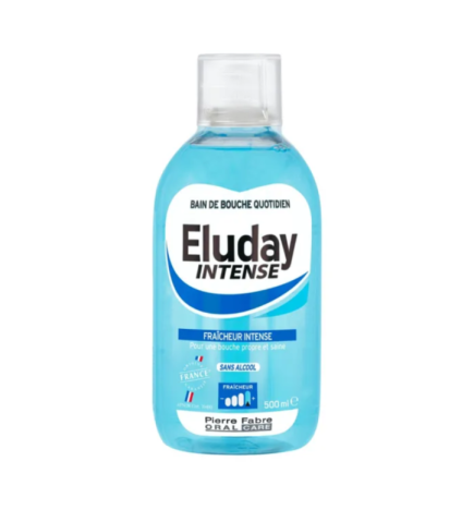 Eluday Bain de Bouche Fraicheur Intense 500ml