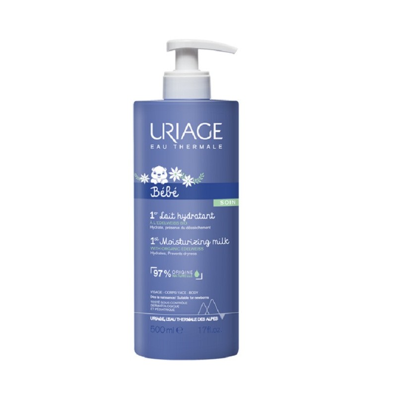 Uriage Bébé – 1er Lait Hydratant – 500 ml