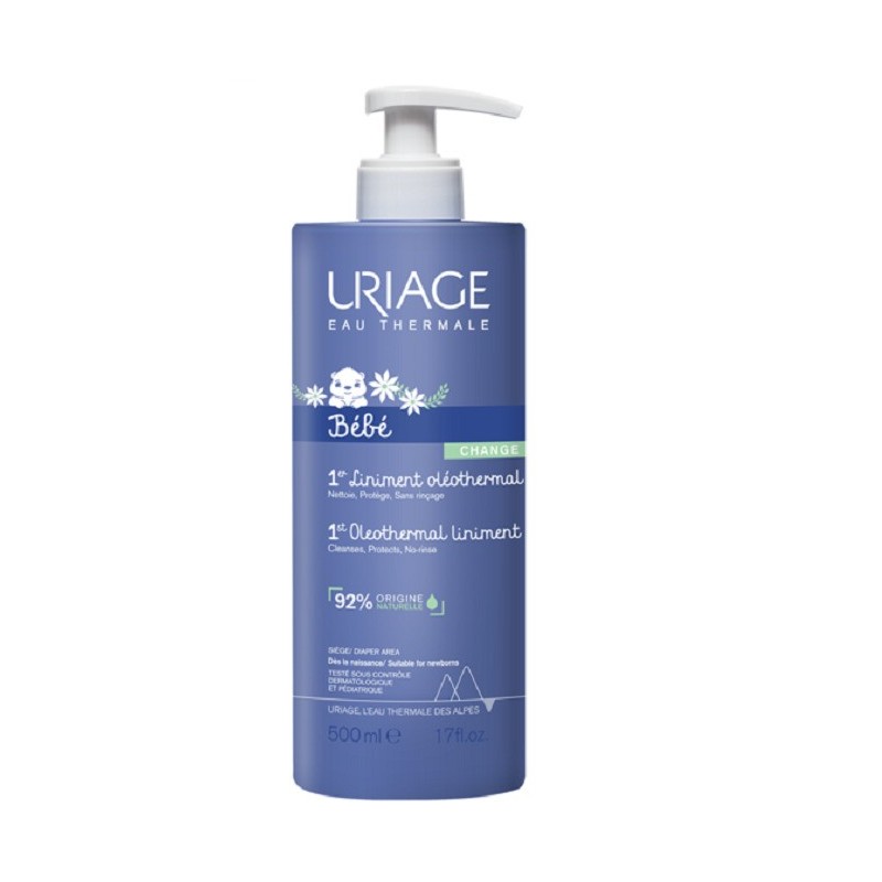 Uriage Bébé – 1er Liniment Oléothermal – 500 ml