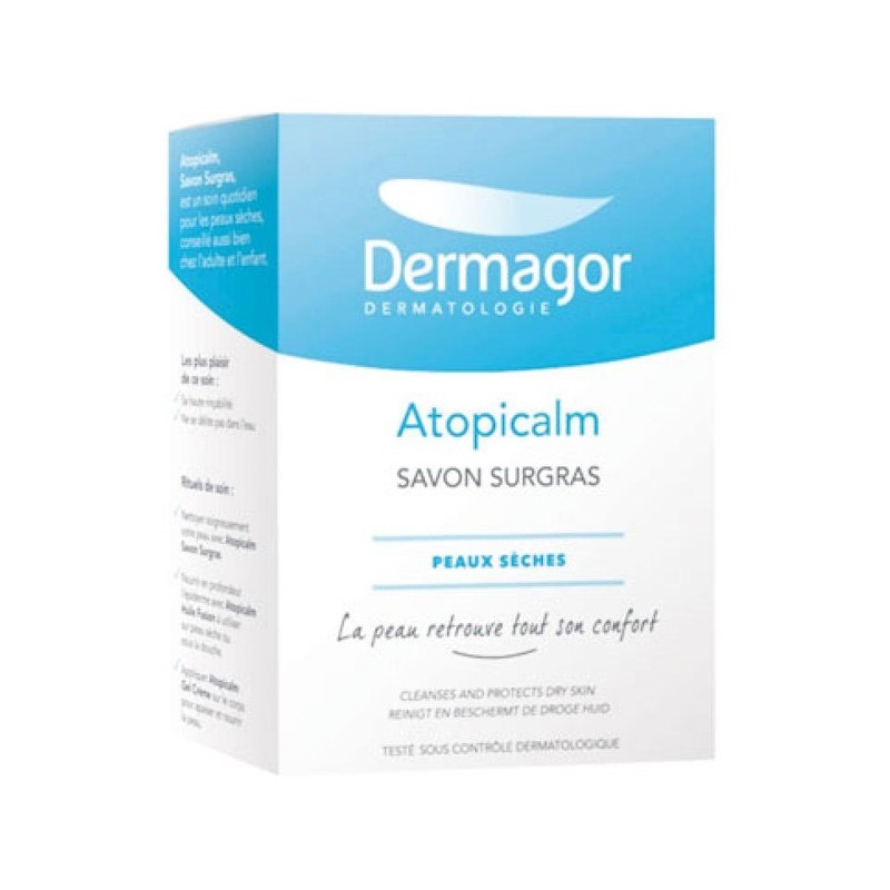 Dermagor – Atopicalm Savon surgras peaux sèches – 150 g