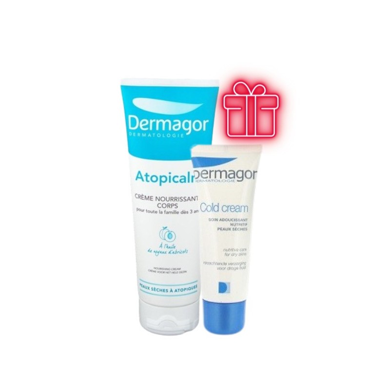 Dermagor Atopicalm Crème Nourissante 250ml + Cold Creme 40ml Offert