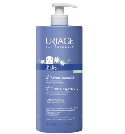 Uriage Bébé – 1ère Crème lavante – 1 L