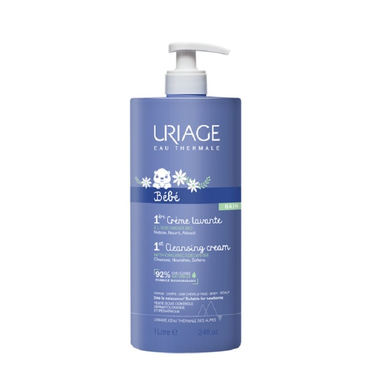 Uriage Bébé – 1ère Crème Lavante – 500 ml