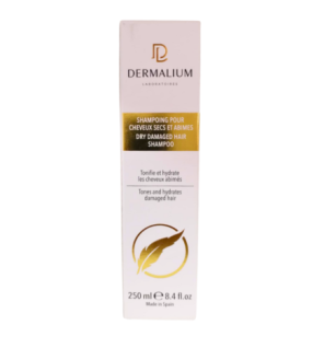 Dermalium Shampoing pour Cheveux Secs & Abimes 250ml