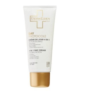 DERMEDEN CRÈME DE JOUR 4 EN 1 PEAUX SÈCHES 50ML