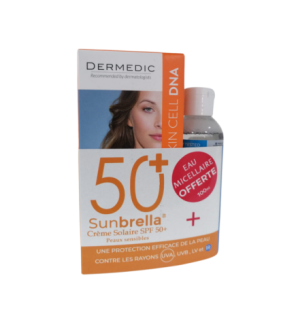 Dermedic Sunbrella Peaux Sensibles 50ml+ Eau micellaire 100ml Pack
