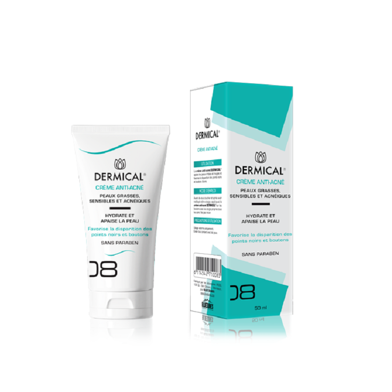 DERMICAL Crème Anti Acné 50ml