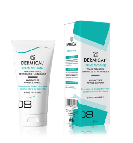 DERMICAL Crème Anti Acné 50ml
