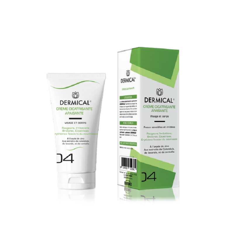 DERMICAL Crème Cicatrisante Apaisante 50ml