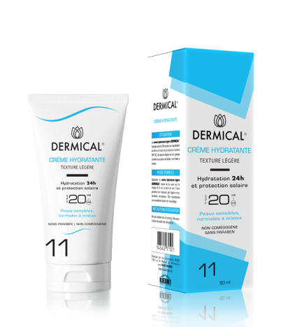 DERMICAL Crème Hydratante SPF20 50ml