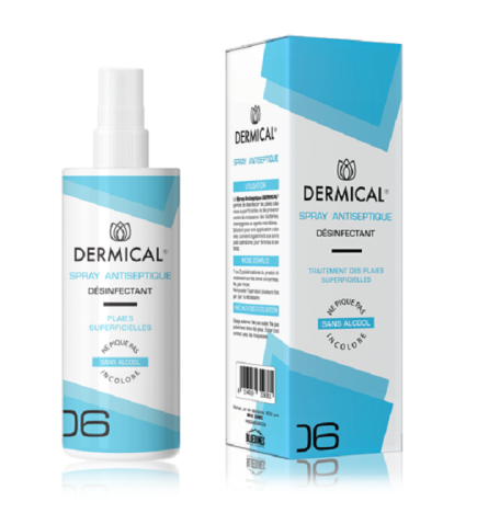 DERMICAL Spray Antiseptique 125ml