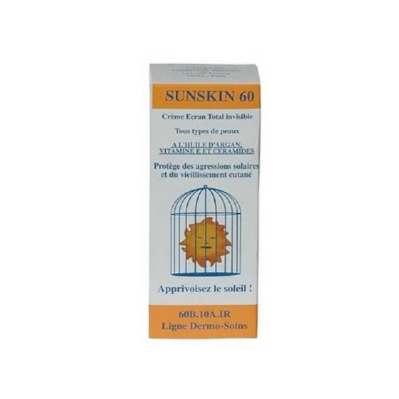DERMO SOINS SUNSKIN 60 CRÈME SOLAIRE TUBE 50ML DERMO SOINS SUNSKIN 60 CRÈME SOLAIRE TUBE 50ML