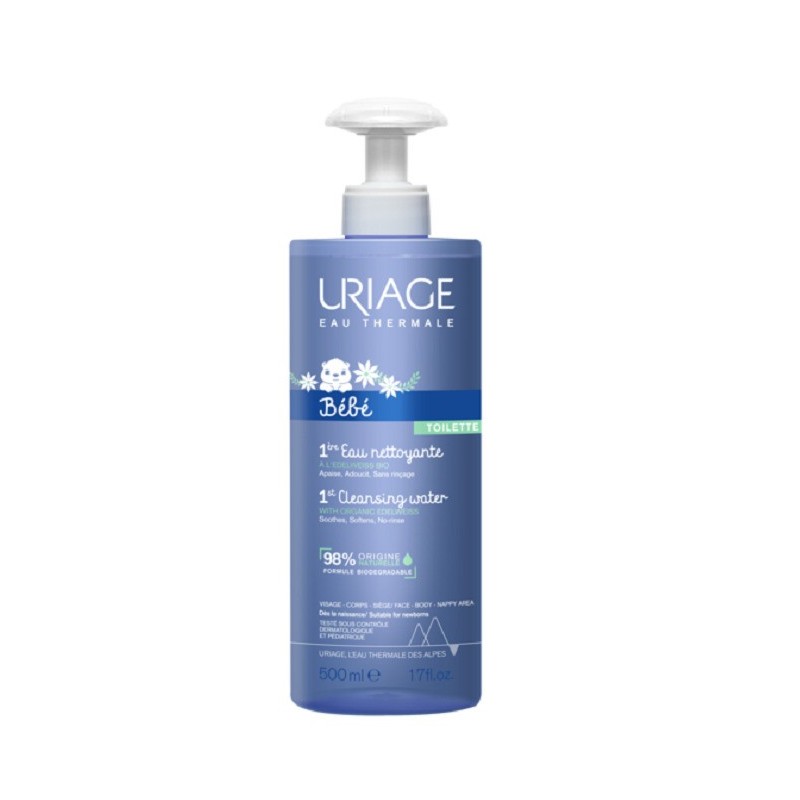 URIAGE Bébé 1ère Eau Nettoyante 500ml