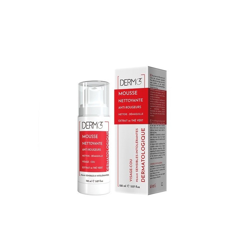 DERMOZ  Mousse Nettoyante Anti-rougeurs AR 150ml