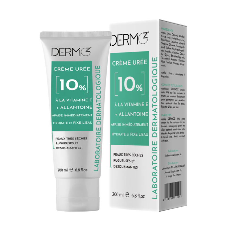 Dermoz Creme Uree 10% 200ml Dermoz Creme Uree 10% 200ml