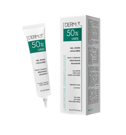 Dermoz Gel Zones Localisees Uree 50% 40ml