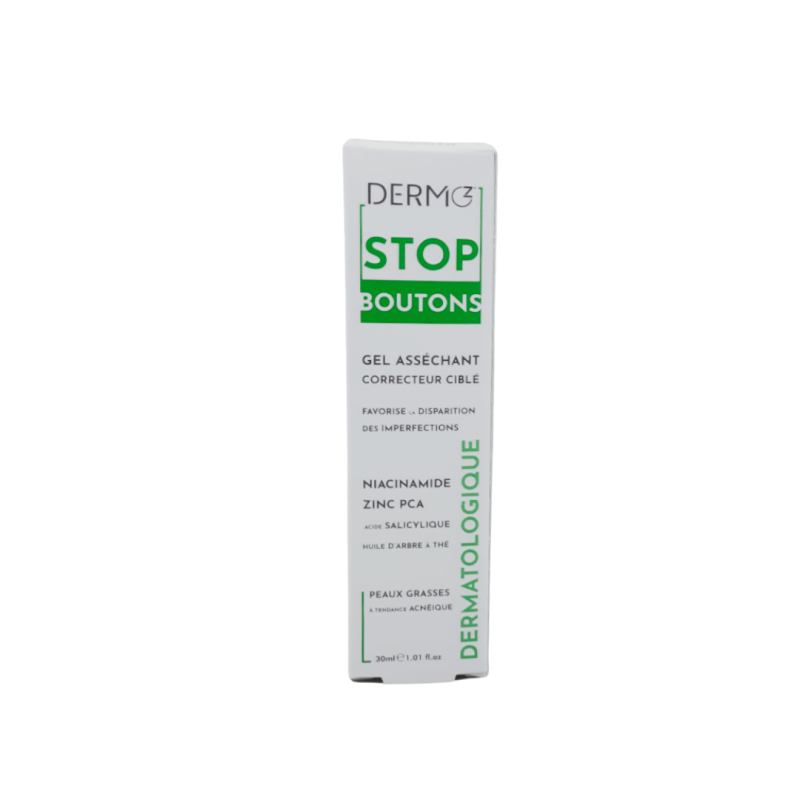 Dermoz Stop Boutons Gel Assechant Dermatologique 30ml Dermoz Stop Boutons Gel Assechant Dermatologique 30ml