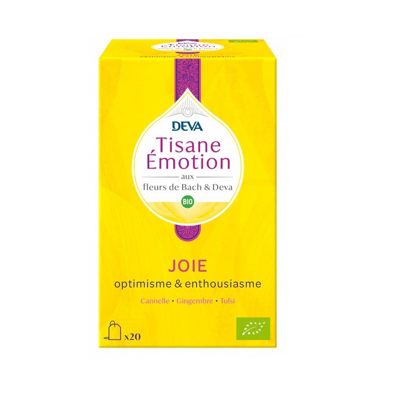 DEVA Tisane Emotion Joie Optimisme & Enthousiasme 20 Sachets