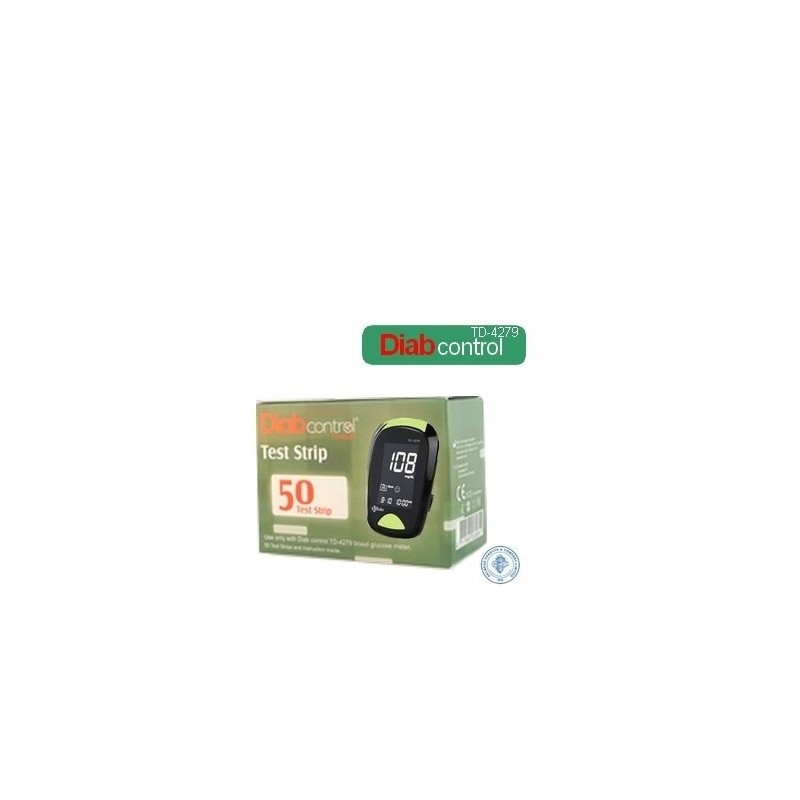 DIAB CONTROL BOITE DE 50 BANDELETTES