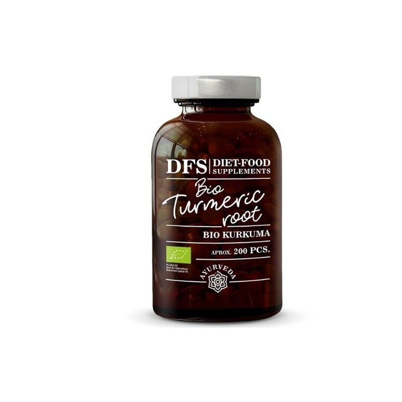 DIET FOOD CURCUMA 400MG 200 CAPSULES