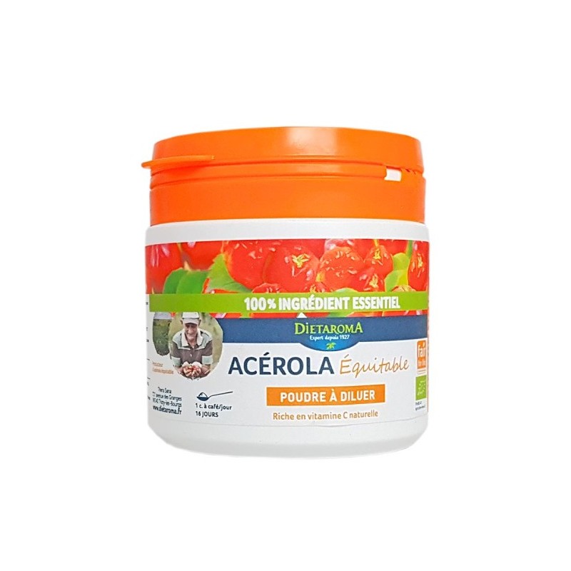 Dietaroma Acerola Eguitable Poudre 50g