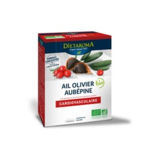Dietaroma Ail olivier Aubepine 60gelules