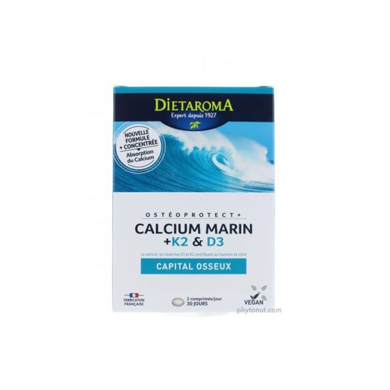 Dietaroma Calcium Marin +K2 & D3 60cps