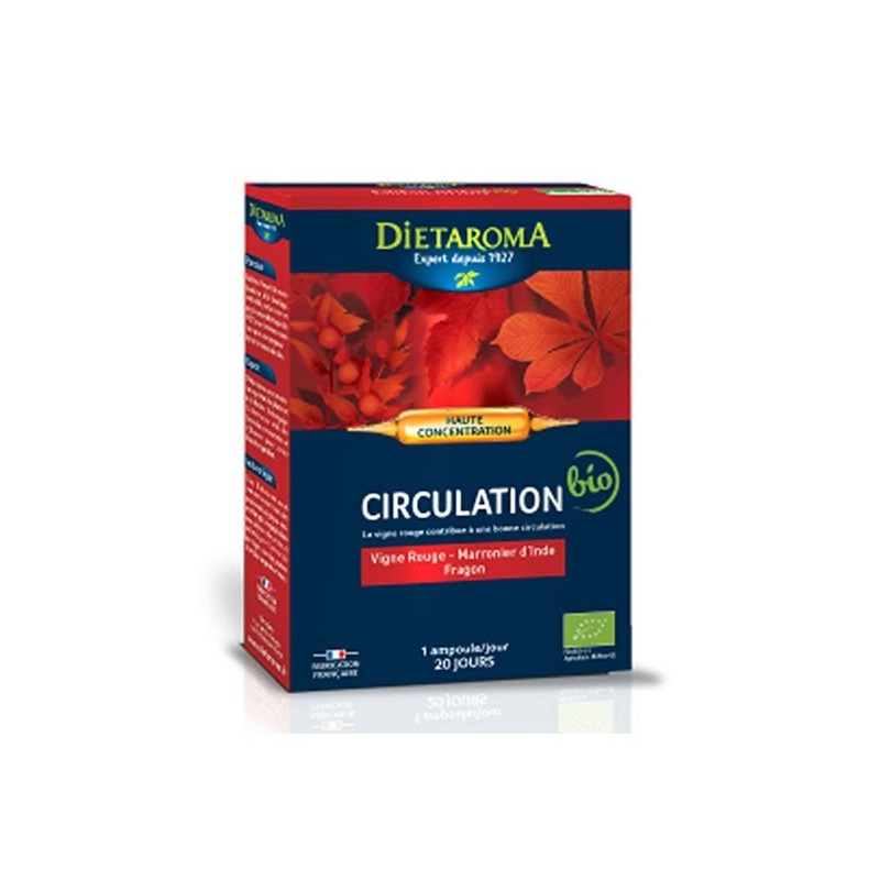 Dietaroma Ciculation Sanguine 20Ampoules*10ml