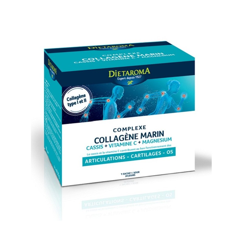 DIETAROMA COMPLEXE COLLAGÈNE MARIN 20 SACHETS