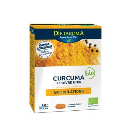 Dietaroma Curcuma 6000 +Poivre Noir 60cps