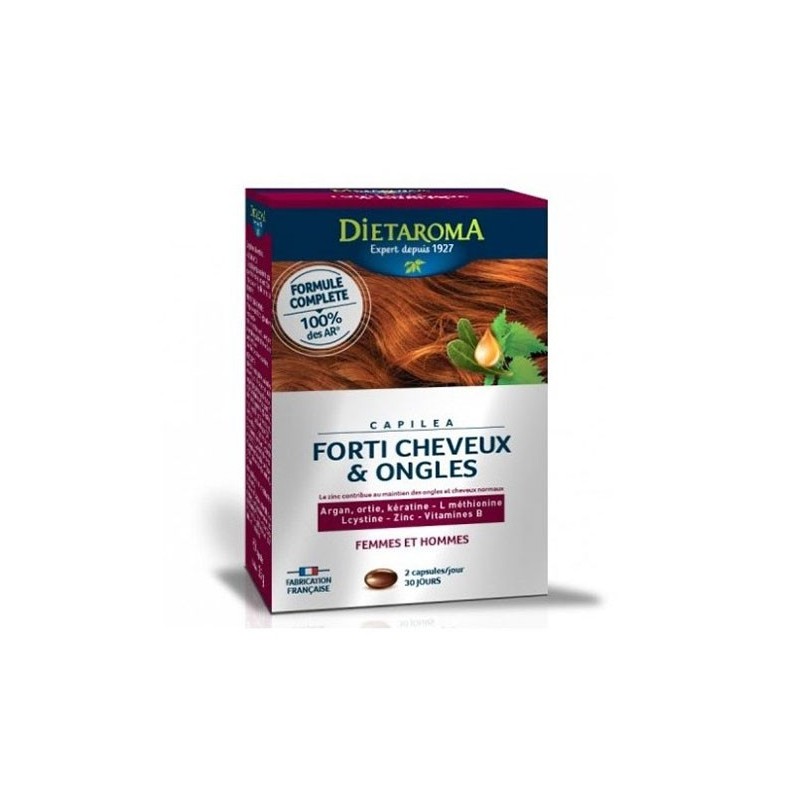 Dietaroma Forti cheveux & ongles 60capsules