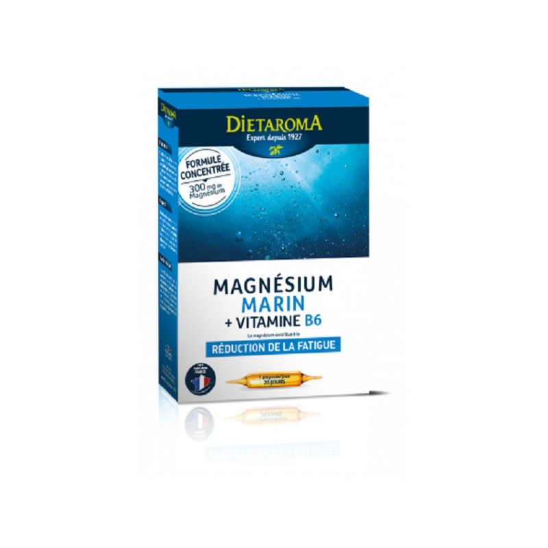 Dietaroma Magnesium Marin +Vitamine B6 20Ampoules*10ml