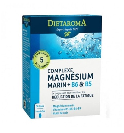 Dietaroma Magnesium marin+ B6 & B5 60cps