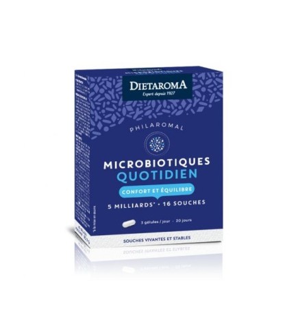 Dietaroma Microbiotique Quotidien 60gelules