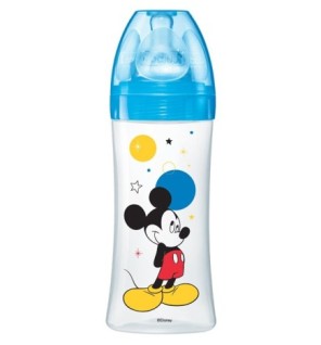 Dodie – Biberon Disney Baby Mickey Initiation+ Anti-colique débit 3 (6M +) – 330 ml