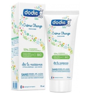 Dodie – Crème de change sans parfum – 75 ml