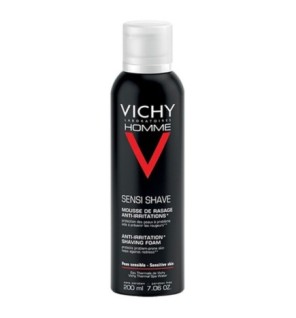 Vichy Homme Mousse à Raser Anti-Irritations Peau Sensible | 200ml