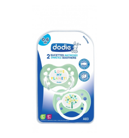 Dodie 2 Sucette Anatomique A83 0-6m