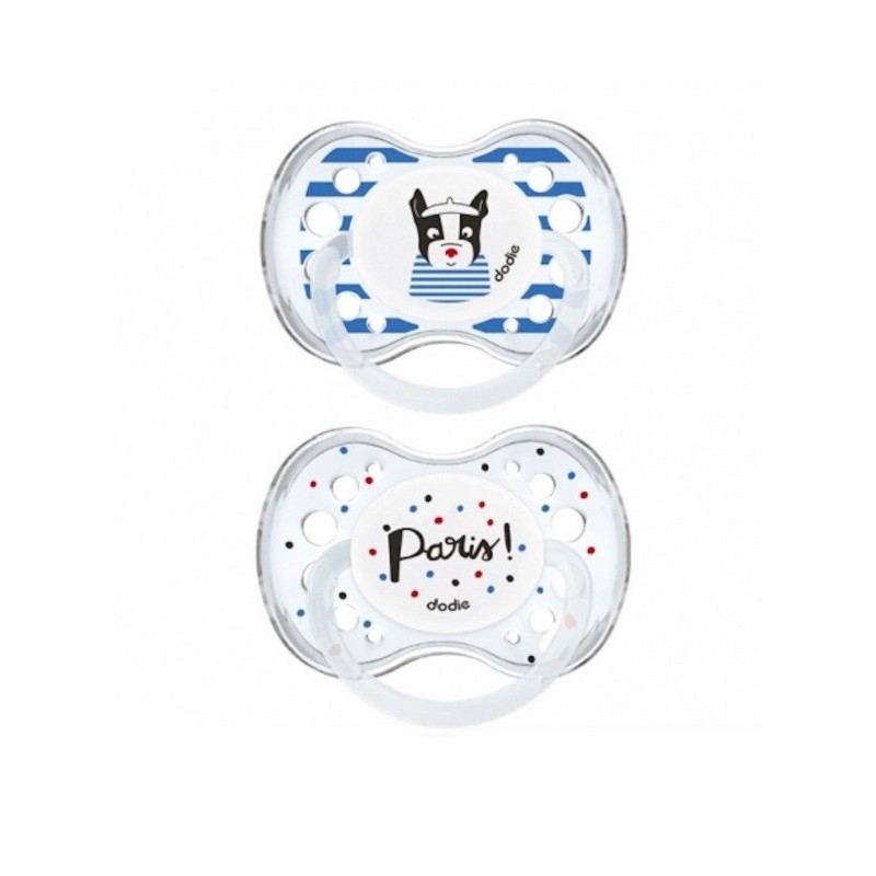 Dodie 2 Sucettes Anatomique A88 +18mois Duo Paris