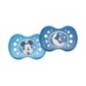 Dodie 2 Sucettes Anatomiques A75 +18m Nuit MCKX2