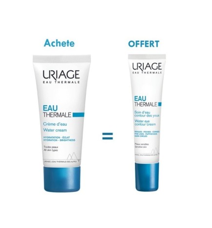 Uriage Eau Thermale Crème  40ml + Contour des Yeux 15ml OFFERT