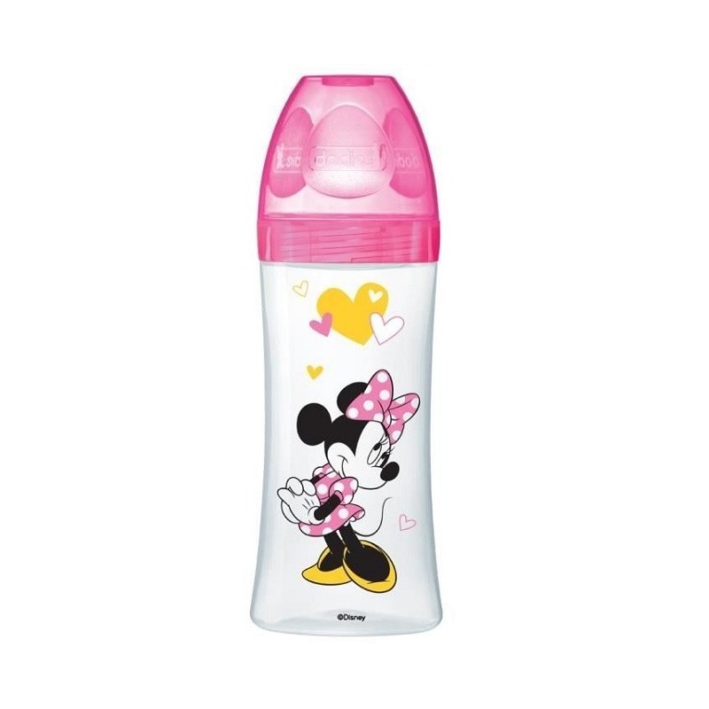 Dodie Bib Initiation+ minnie Fushia 330ml +6mois